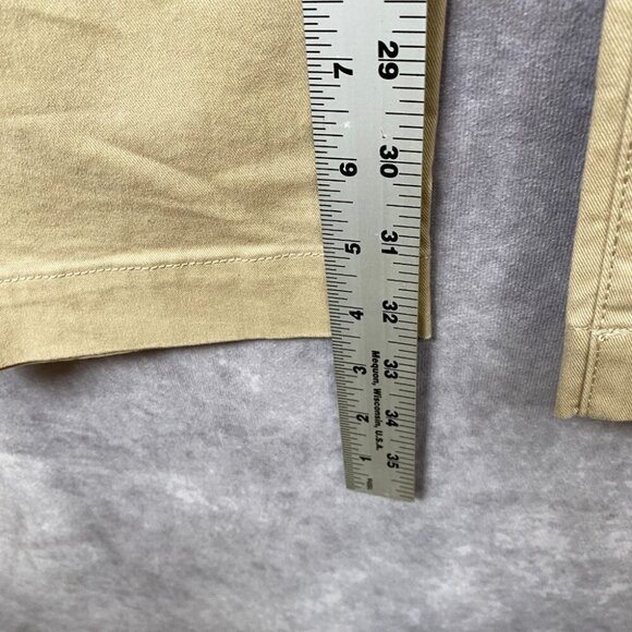GAP GAPFLEX5 Pants Mens 31x32 Athletic Fit Tan Stretch Taper Flat Front NEW - Picture 6 of 12